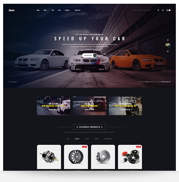 Auto parts Shopify Theme