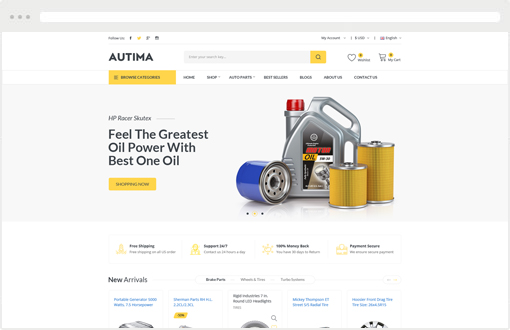 Autima Shopify Template