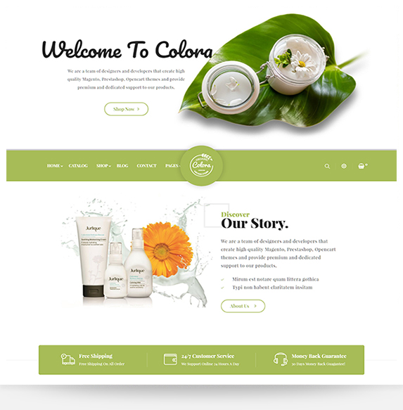 Organic Shopify Template