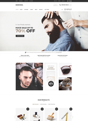 Domino - Fashion Shopify Theme