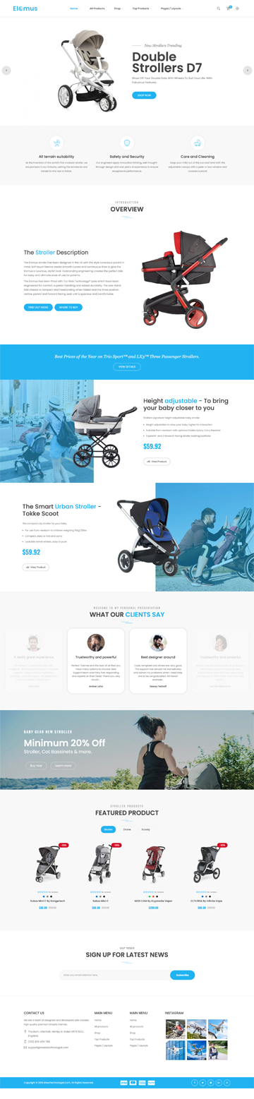 Stroller Shopify Theme