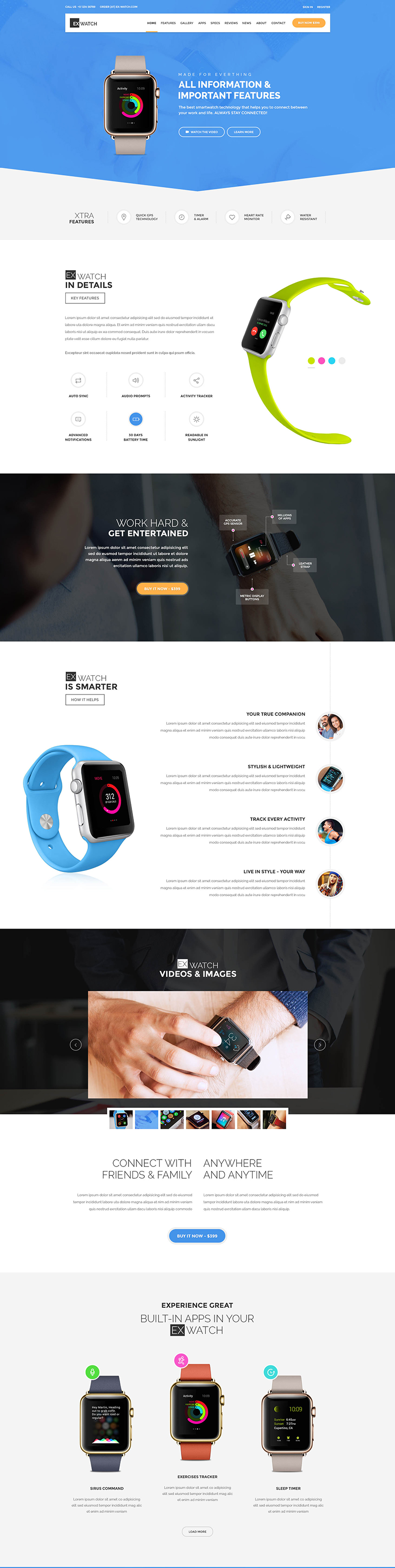 Single product shopify template