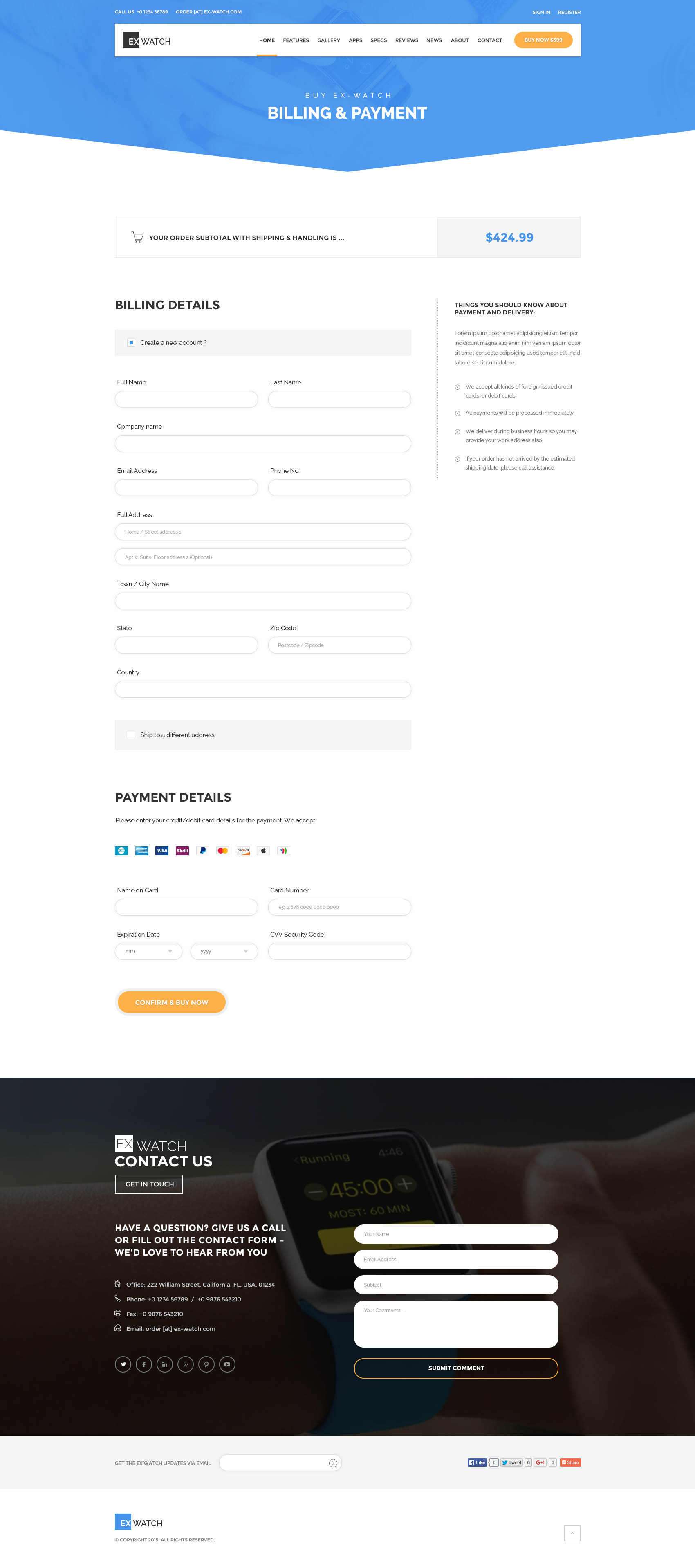 Single product Shopify theme