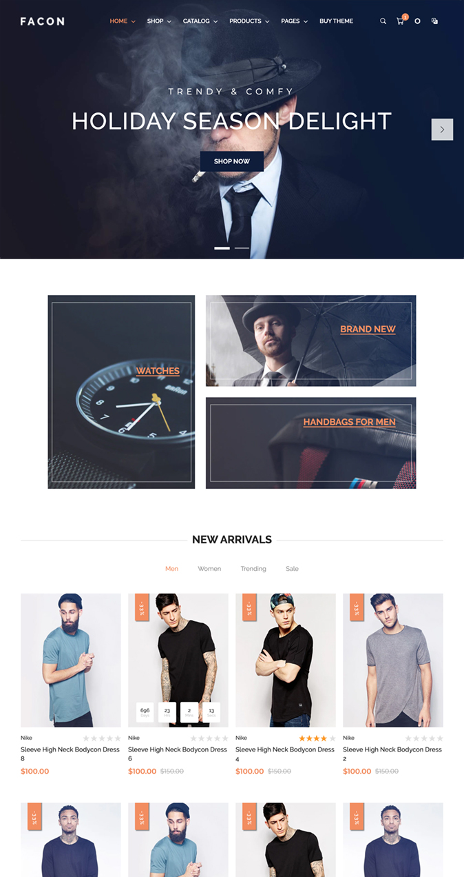 Facon Shopify Template