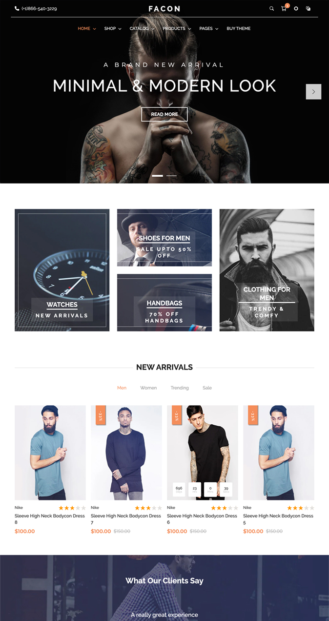 Facon Fashion Shopify Theme