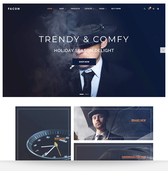 Facon - Responsive, Fashion Shopify Theme