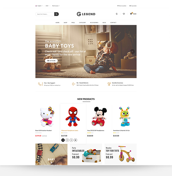 Toys Shopify Theme