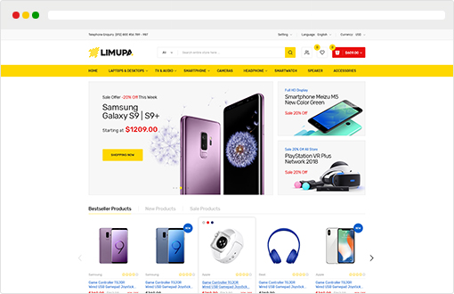 Electronics Store Shopify Theme