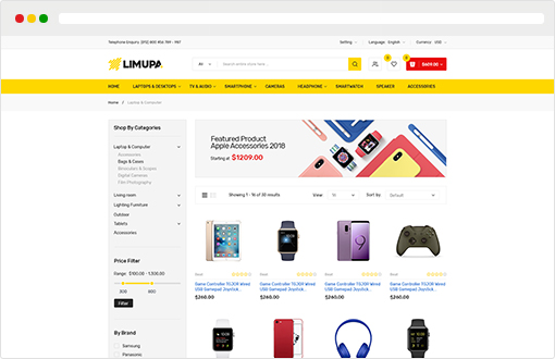 Gaming Store Shopify Theme
