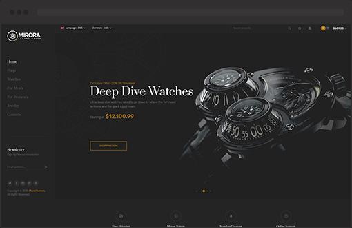 Dark Shopify Template