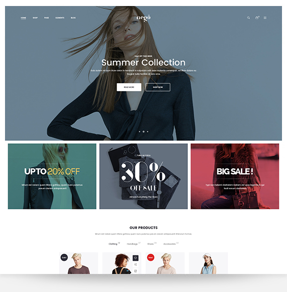 Nego - Fashion Shopify Theme