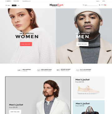 NeonCart Fashion Shopify Theme