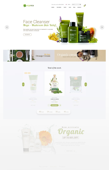 Organica - Beauty Shopify Theme