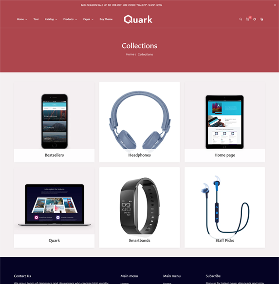 One product landing Theme