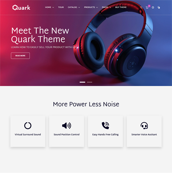 Headphones Shopify Template