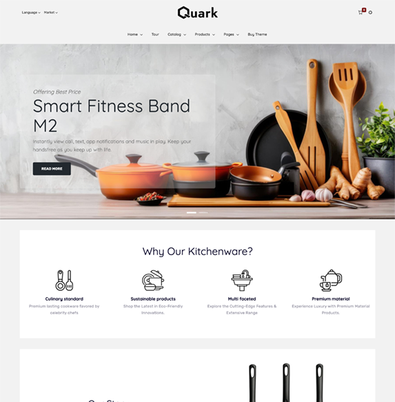 Kitchenware Shopify Template