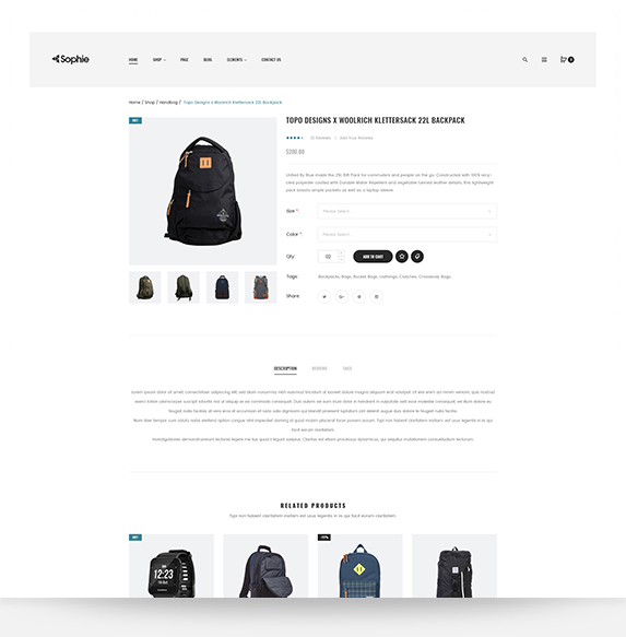 Bags Shopify Theme